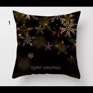 CHRISTMAS PILLOW COVERS (2)‎